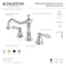 Kingston Brass KS1972WLL 8" Widespread Bathroom Faucet, Polished Brass KS1972WLL - alternate 3